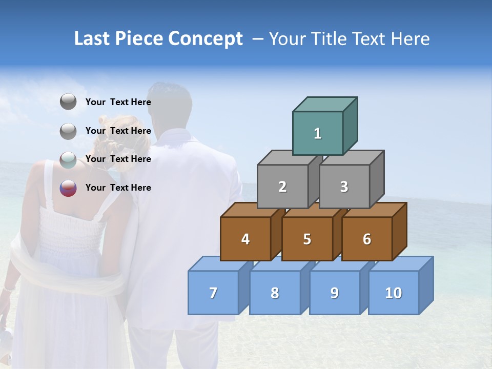 Cheerful Resort Blond PowerPoint Template