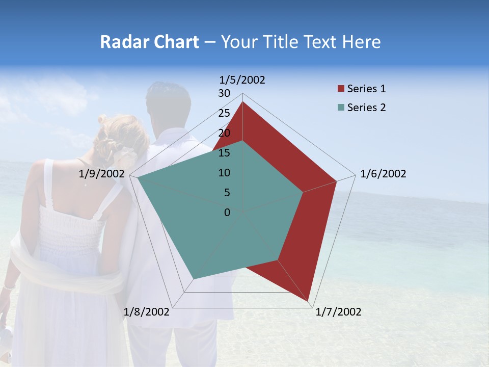 Cheerful Resort Blond PowerPoint Template