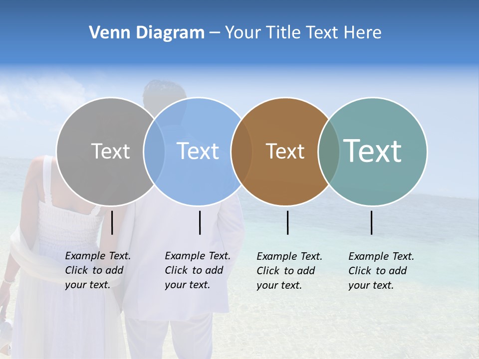 Cheerful Resort Blond PowerPoint Template