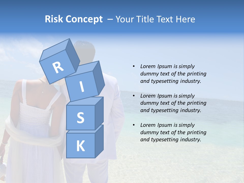 Cheerful Resort Blond PowerPoint Template