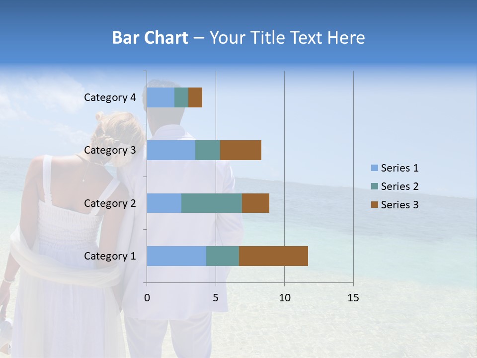 Cheerful Resort Blond PowerPoint Template