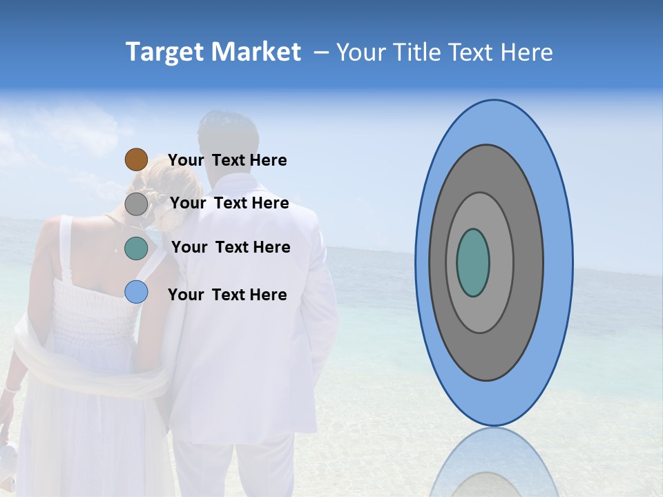 Cheerful Resort Blond PowerPoint Template