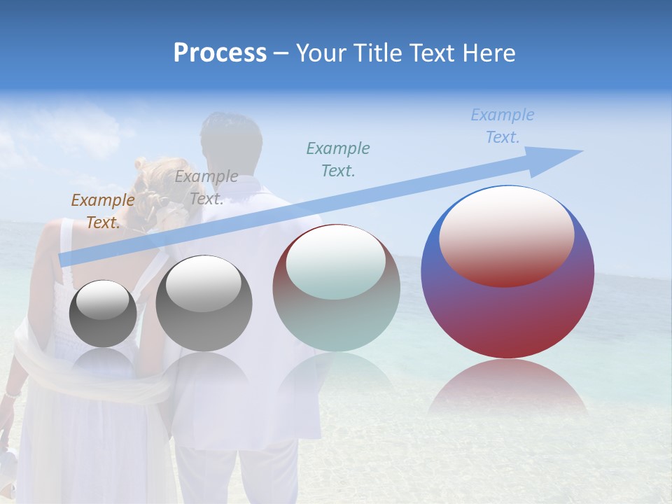 Cheerful Resort Blond PowerPoint Template