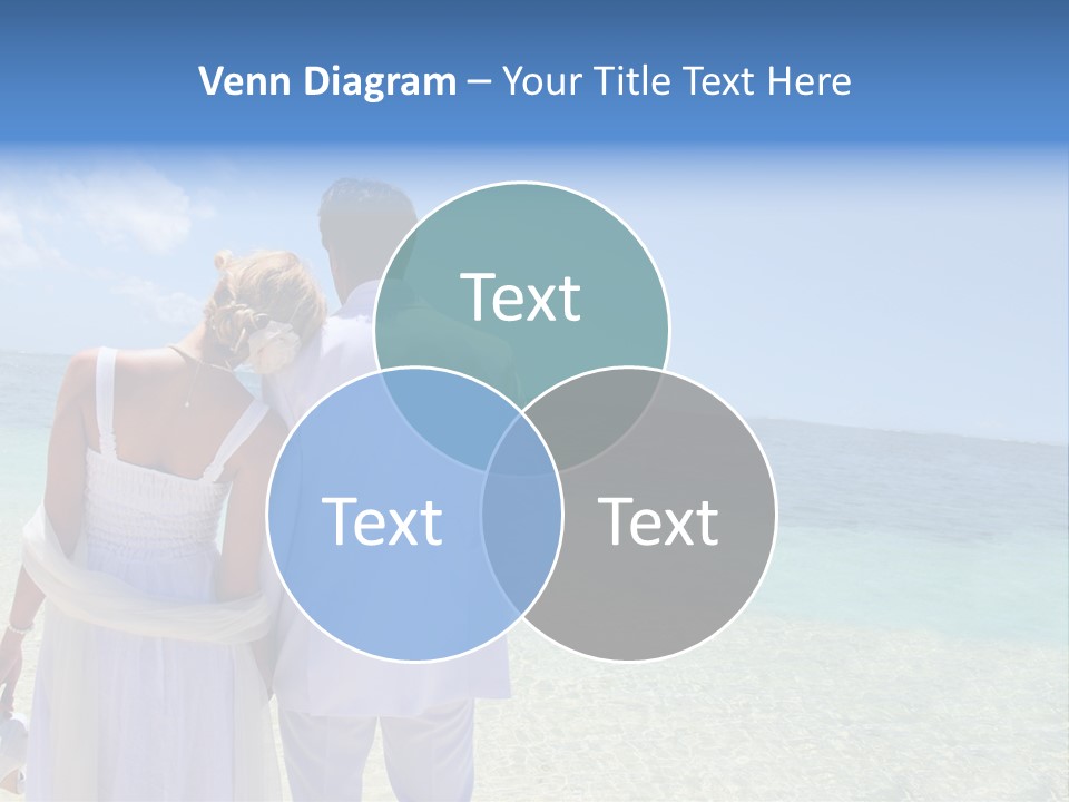 Cheerful Resort Blond PowerPoint Template