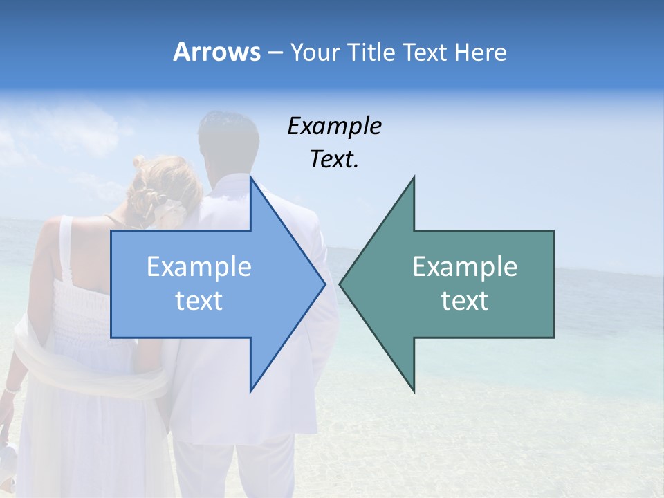 Cheerful Resort Blond PowerPoint Template