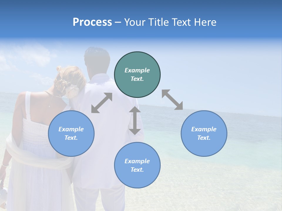 Cheerful Resort Blond PowerPoint Template