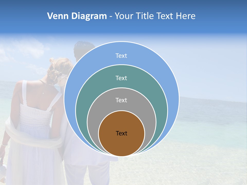 Cheerful Resort Blond PowerPoint Template