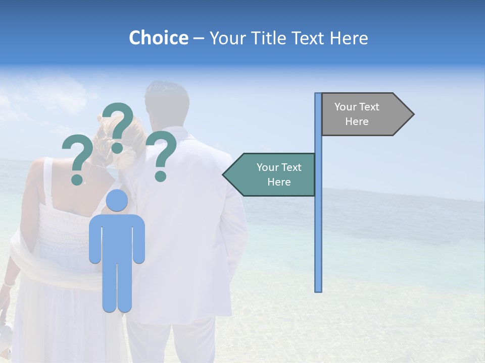 Cheerful Resort Blond PowerPoint Template