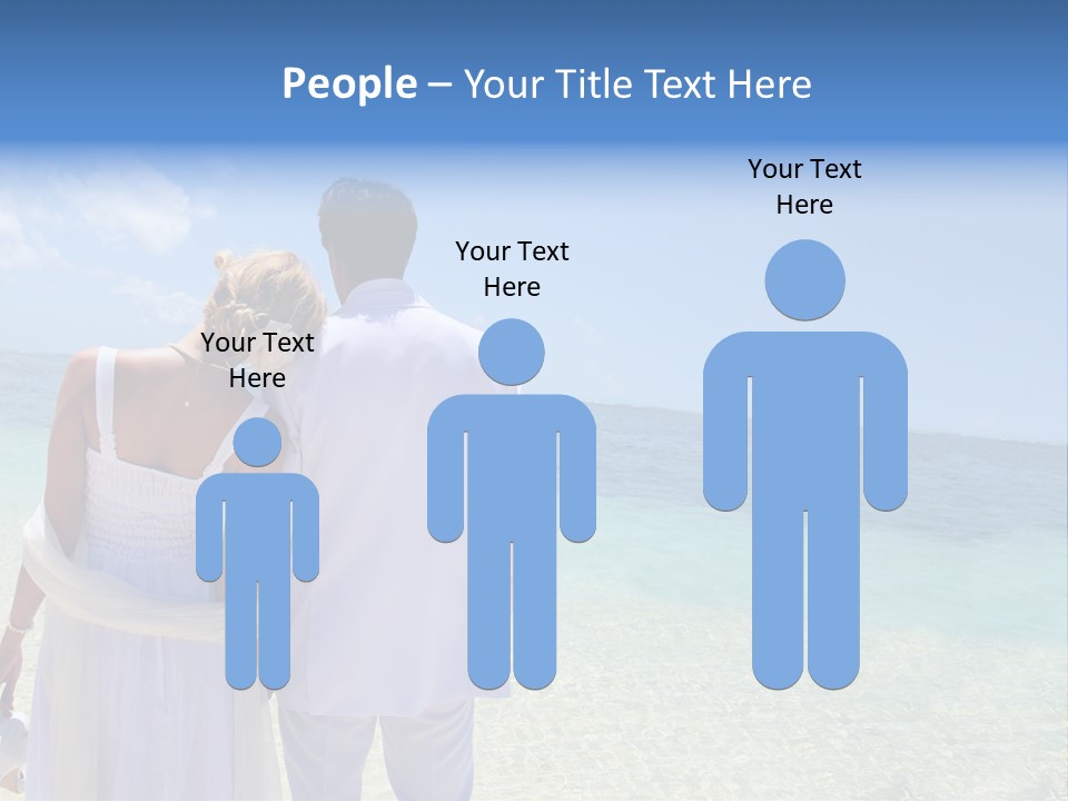 Cheerful Resort Blond PowerPoint Template