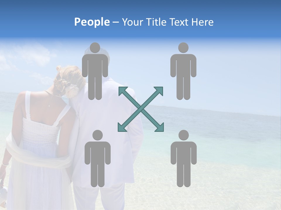 Cheerful Resort Blond PowerPoint Template