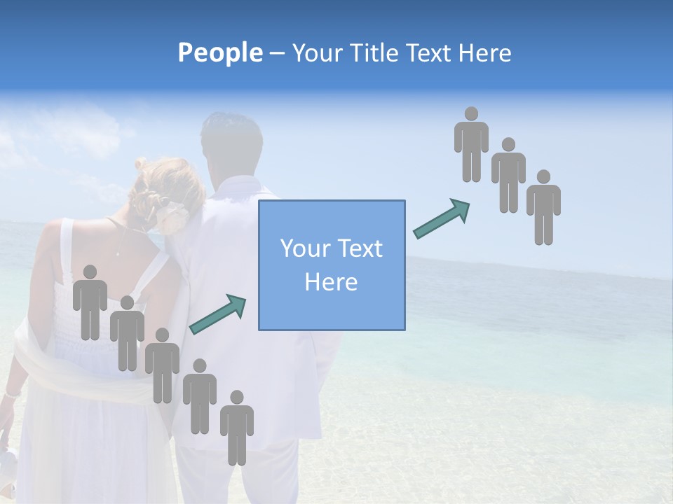 Cheerful Resort Blond PowerPoint Template