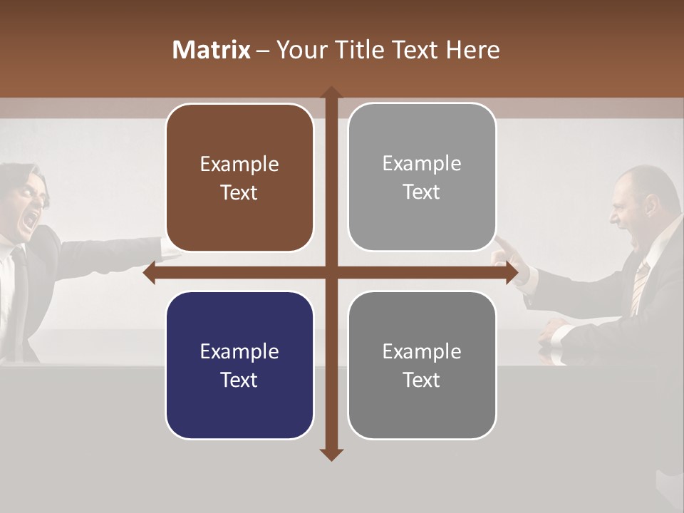 Anger Manager Company PowerPoint Template