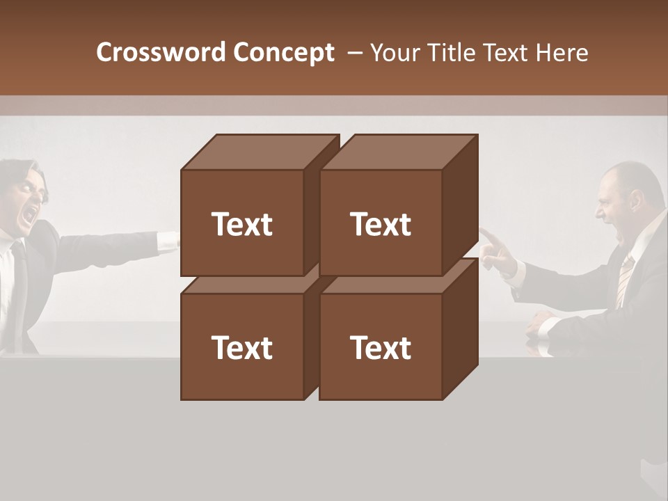 Anger Manager Company PowerPoint Template