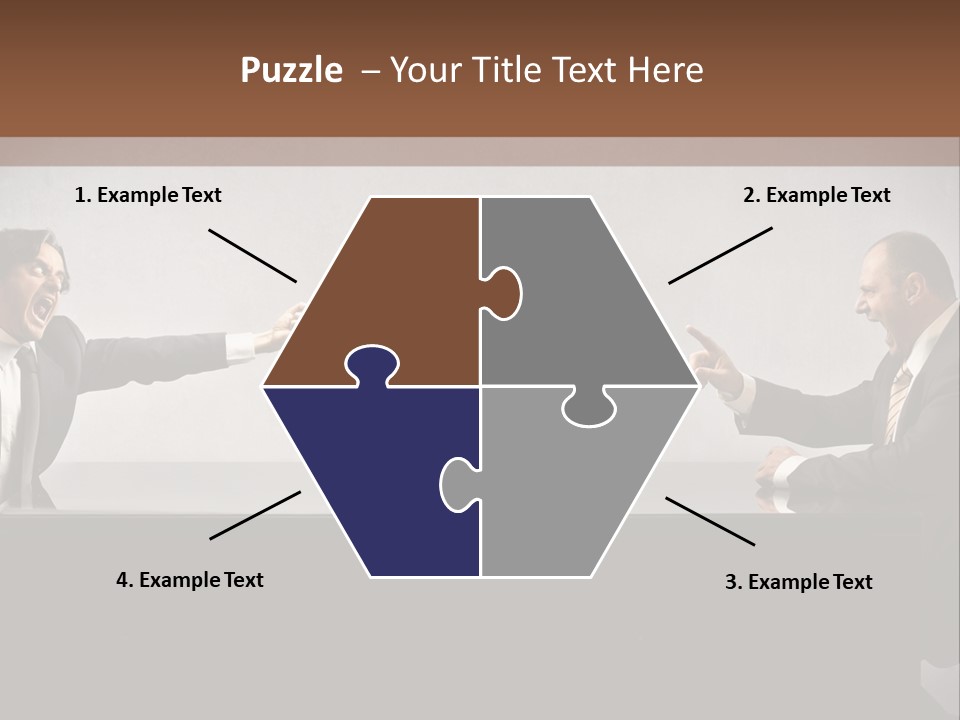 Anger Manager Company PowerPoint Template
