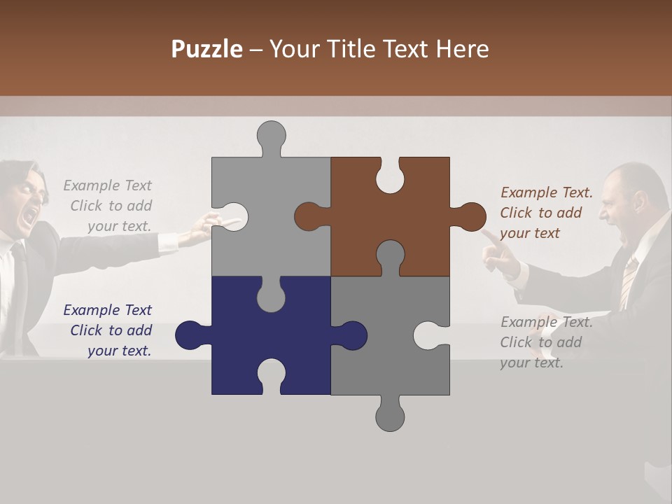 Anger Manager Company PowerPoint Template
