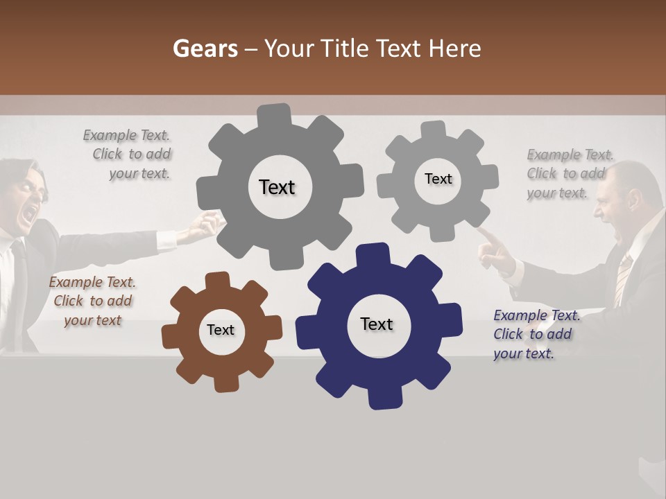 Anger Manager Company PowerPoint Template