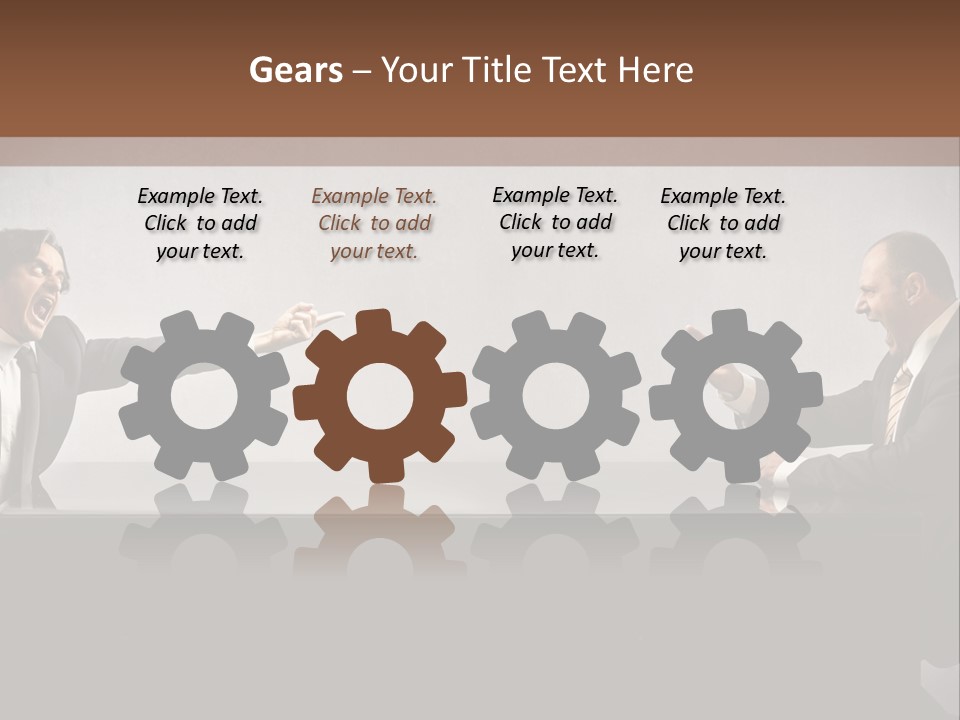 Anger Manager Company PowerPoint Template