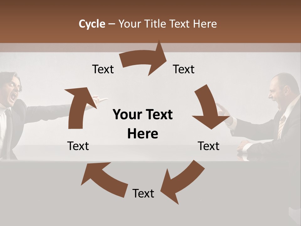 Anger Manager Company PowerPoint Template