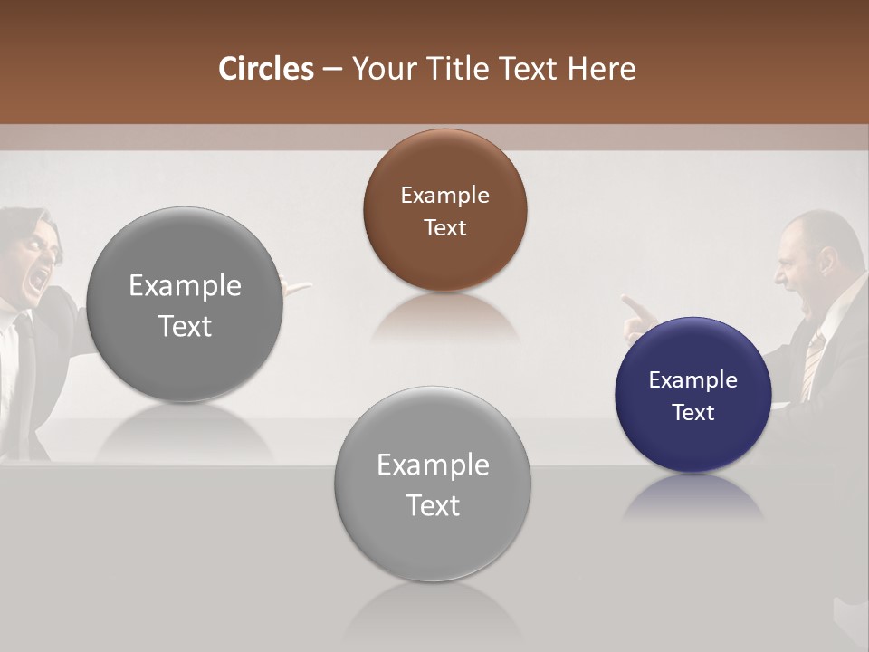 Anger Manager Company PowerPoint Template