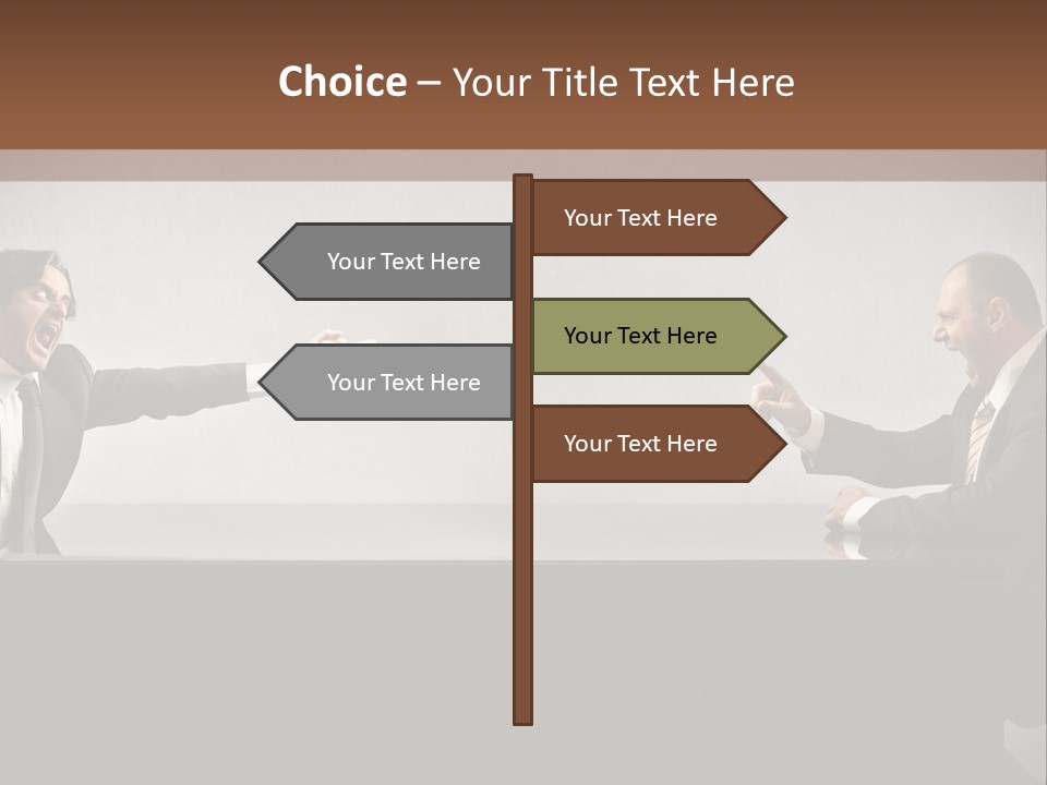 Anger Manager Company PowerPoint Template