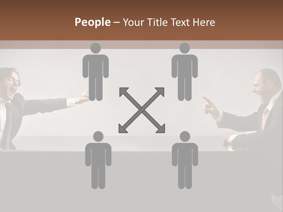 Anger Manager Company PowerPoint Template