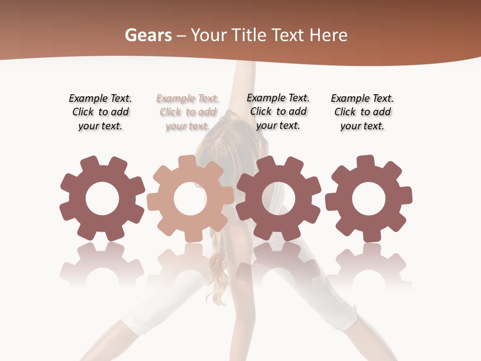 Pilates Body Pose PowerPoint Template