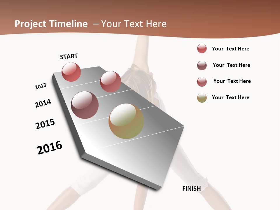 Pilates Body Pose PowerPoint Template