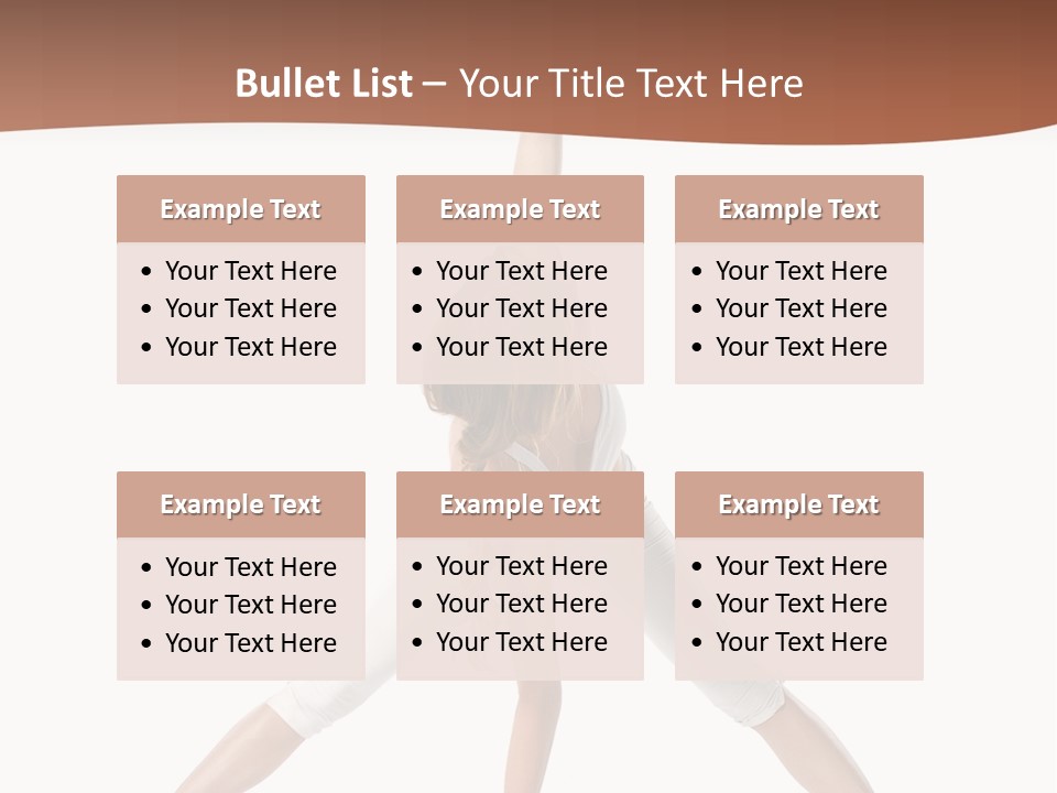 Pilates Body Pose PowerPoint Template