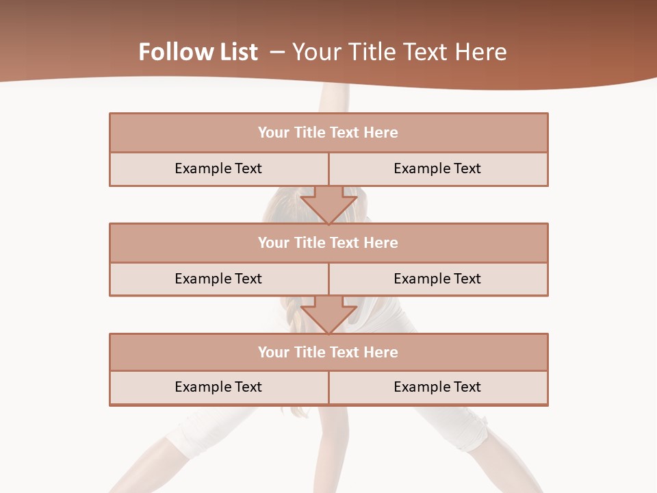 Pilates Body Pose PowerPoint Template