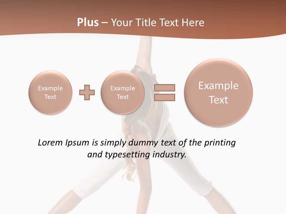 Pilates Body Pose PowerPoint Template