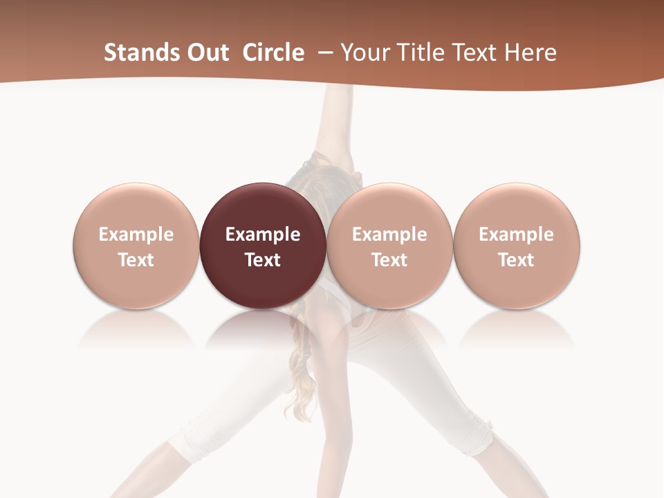 Pilates Body Pose PowerPoint Template