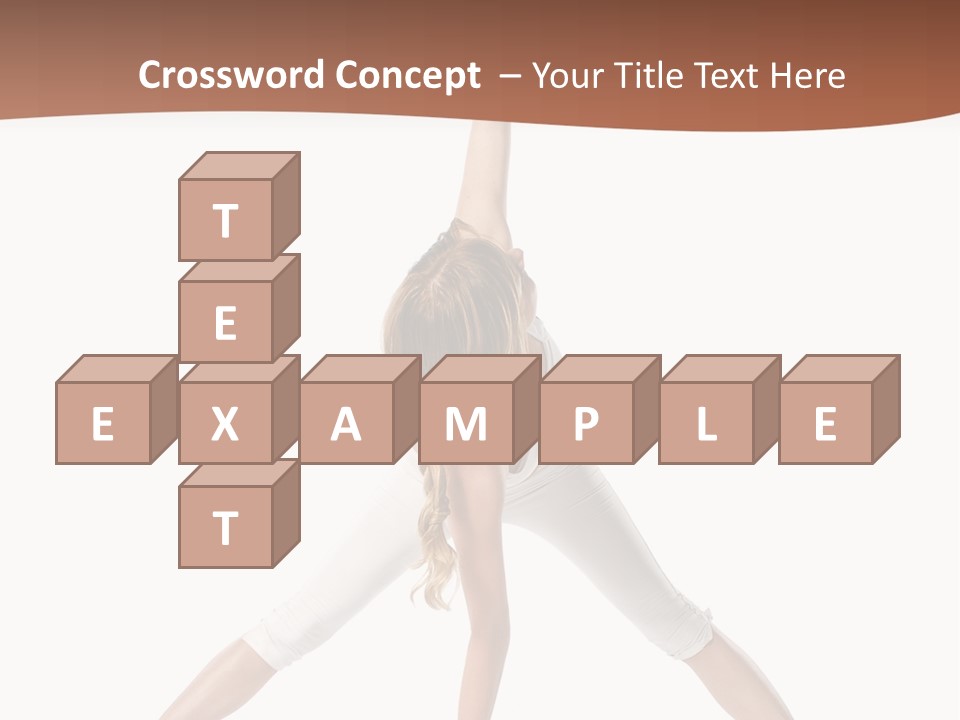 Pilates Body Pose PowerPoint Template