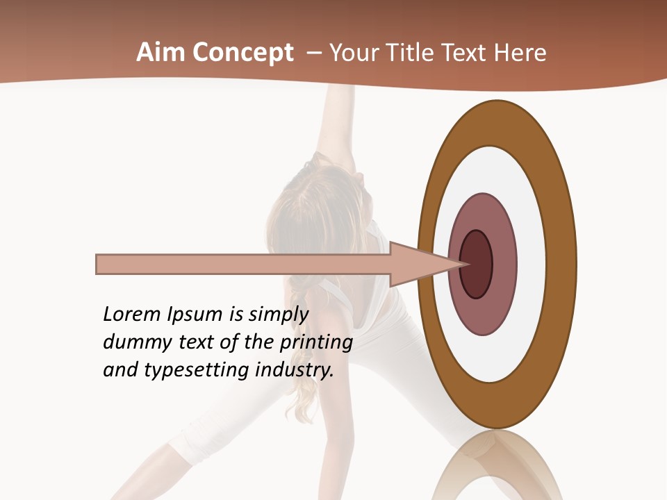 Pilates Body Pose PowerPoint Template