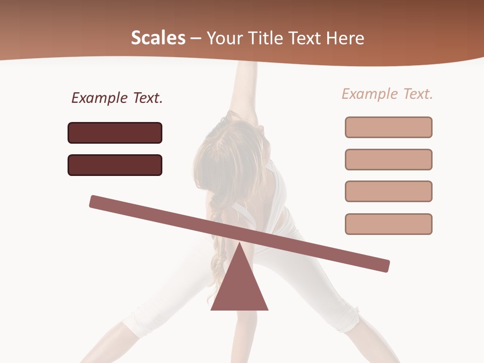 Pilates Body Pose PowerPoint Template
