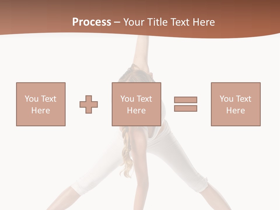 Pilates Body Pose PowerPoint Template