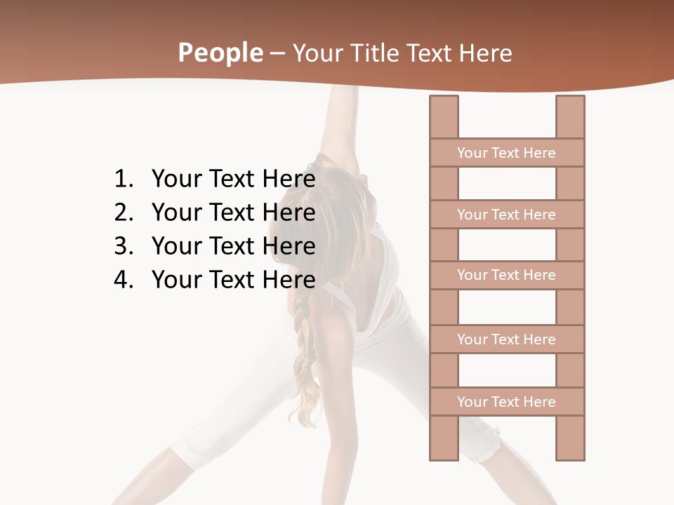 Pilates Body Pose PowerPoint Template