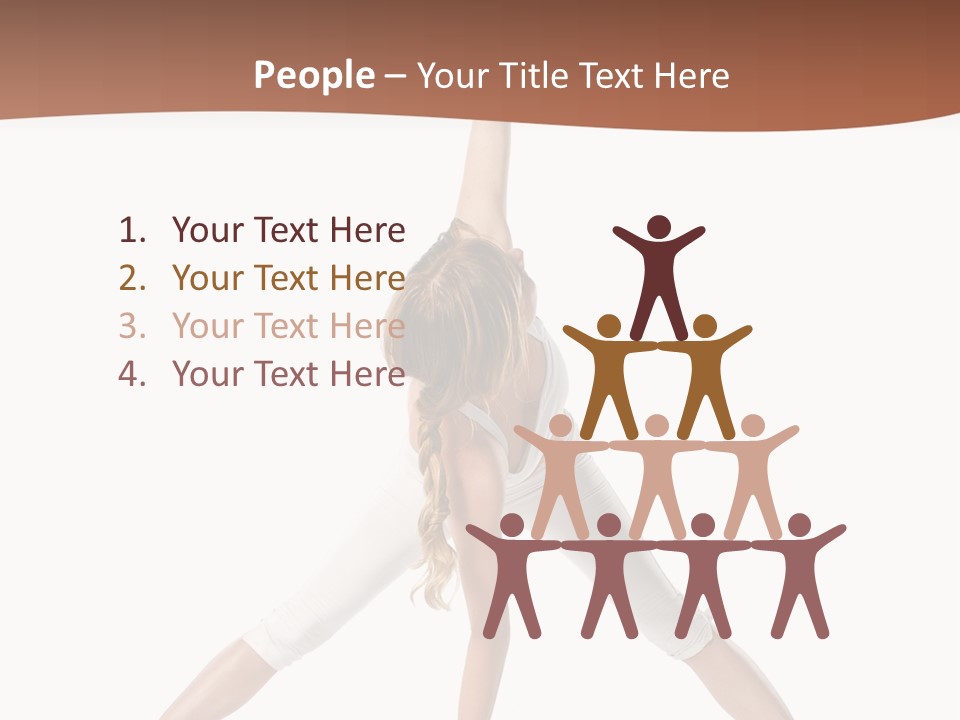 Pilates Body Pose PowerPoint Template