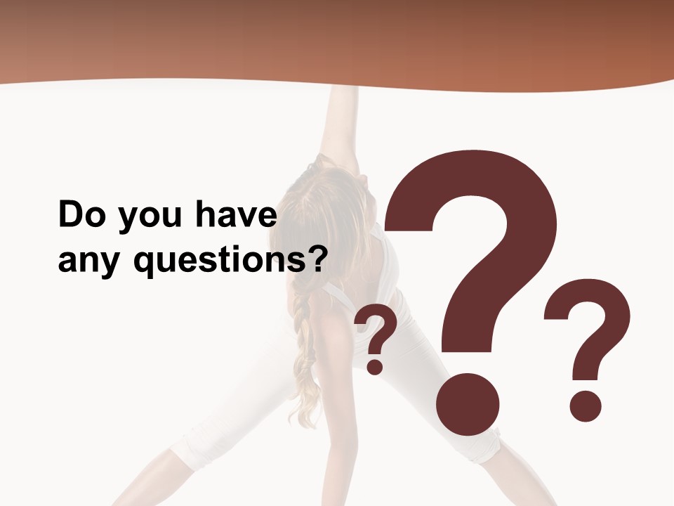 Pilates Body Pose PowerPoint Template