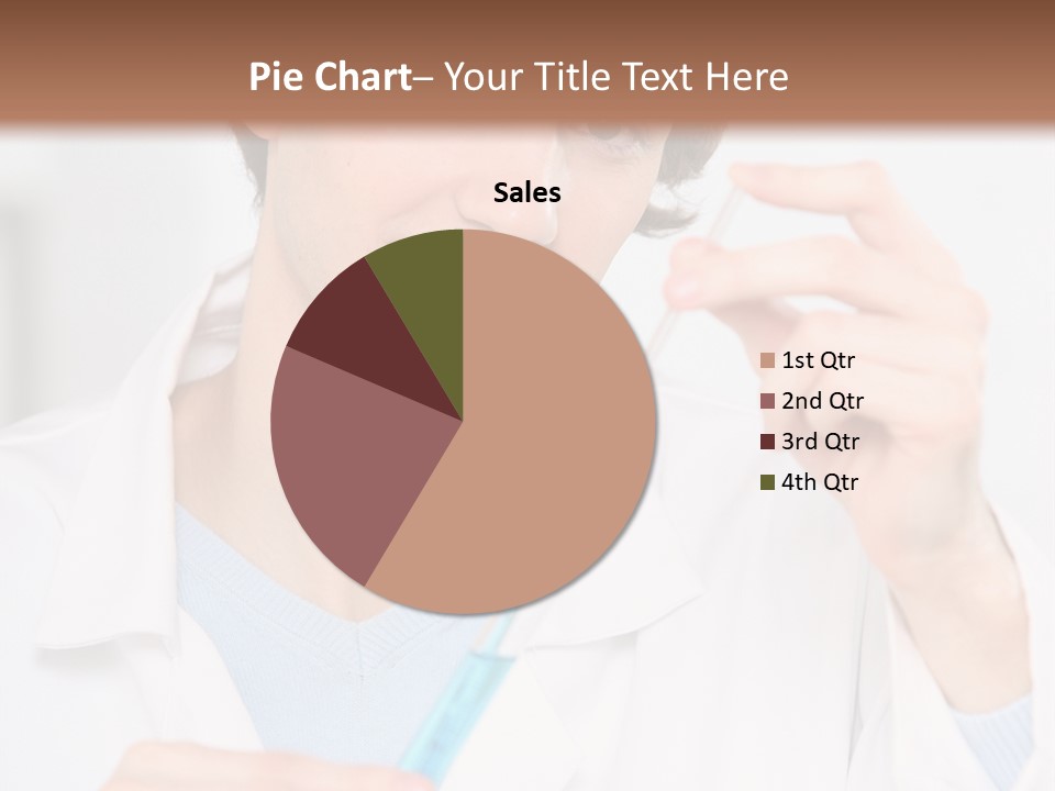 Coat Front  PowerPoint Template