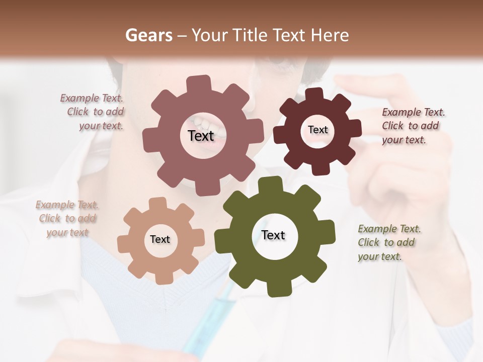 Coat Front  PowerPoint Template