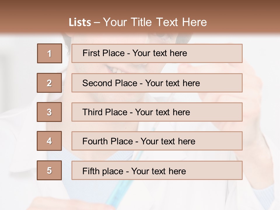 Coat Front  PowerPoint Template
