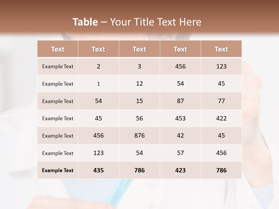 Coat Front  PowerPoint Template