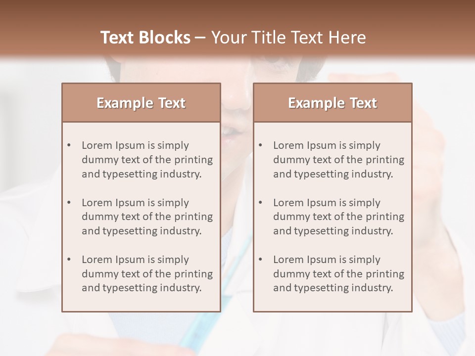 Coat Front  PowerPoint Template
