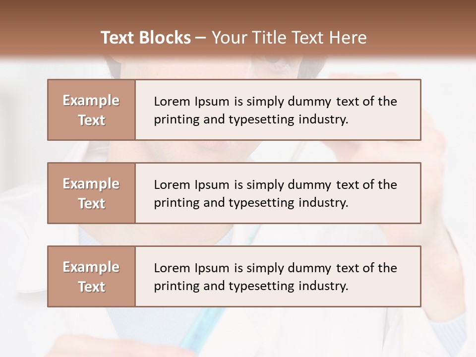 Coat Front  PowerPoint Template