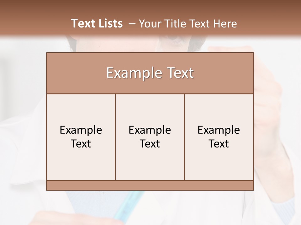 Coat Front  PowerPoint Template