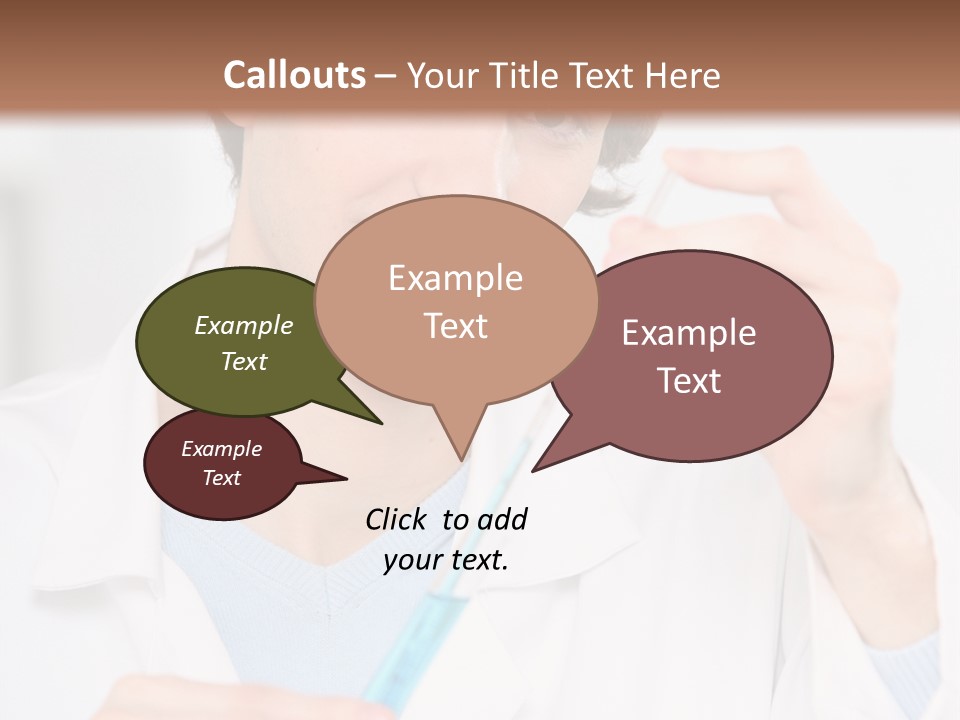 Coat Front  PowerPoint Template