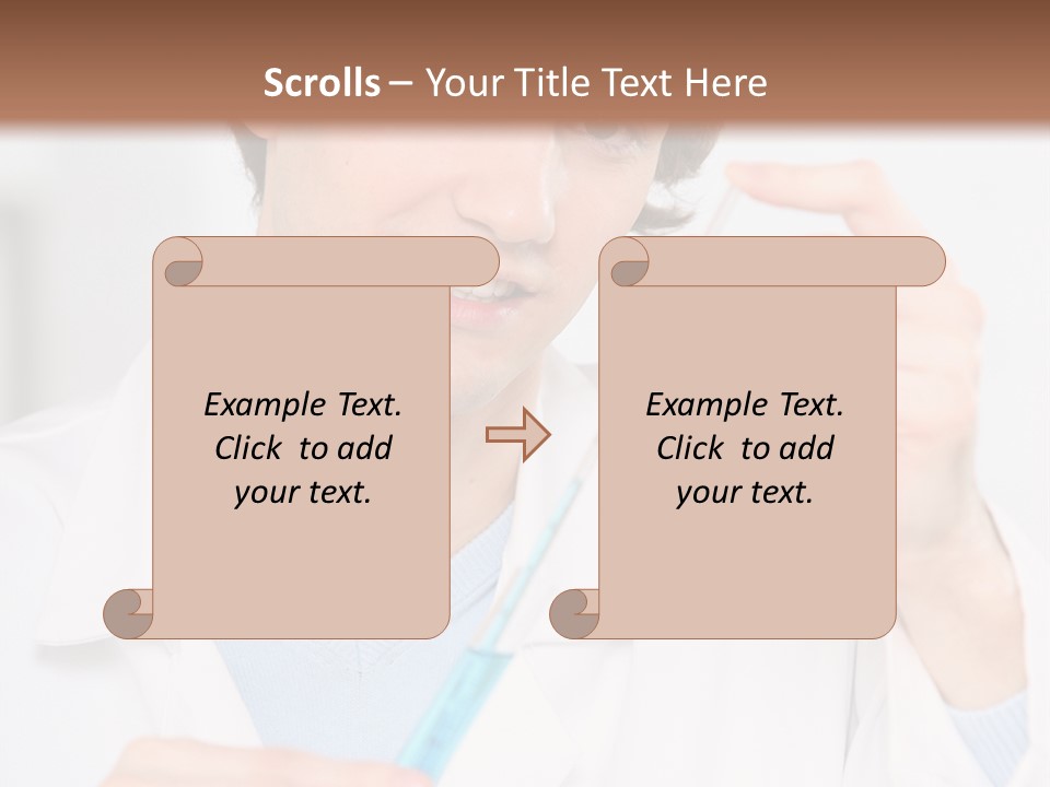 Coat Front  PowerPoint Template