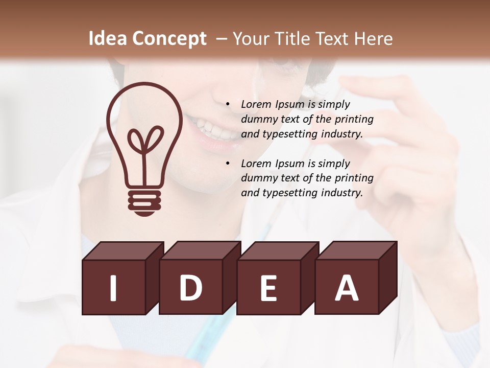 Coat Front  PowerPoint Template