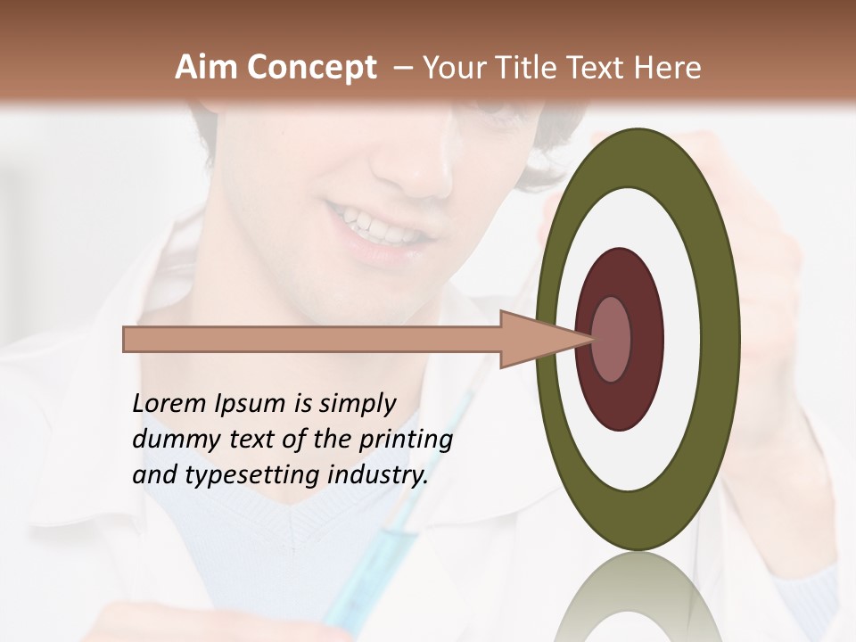 Coat Front  PowerPoint Template