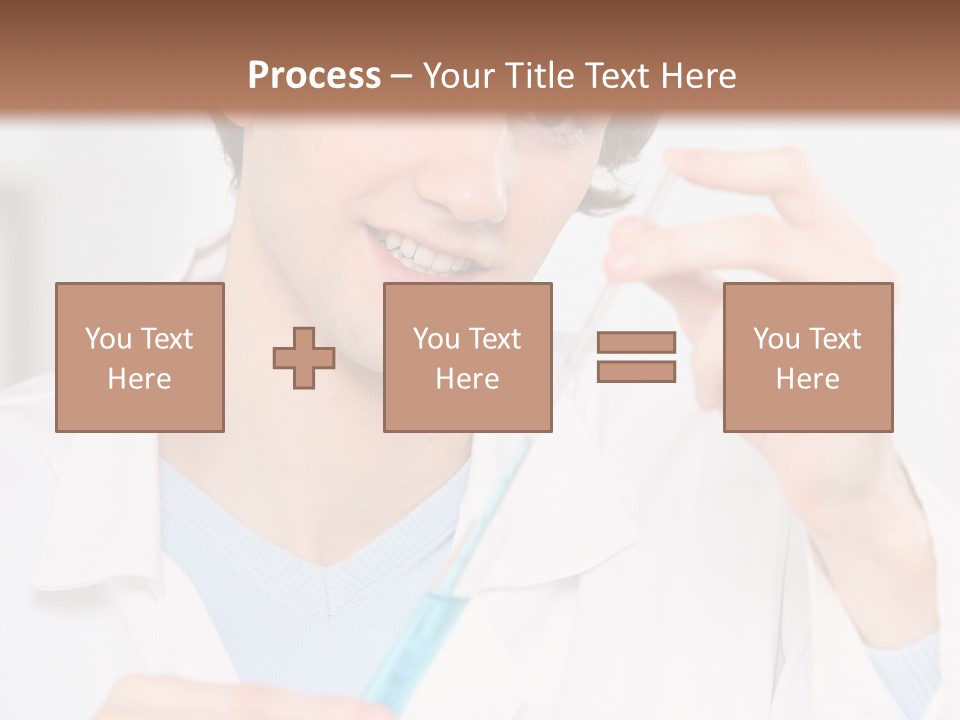 Coat Front  PowerPoint Template